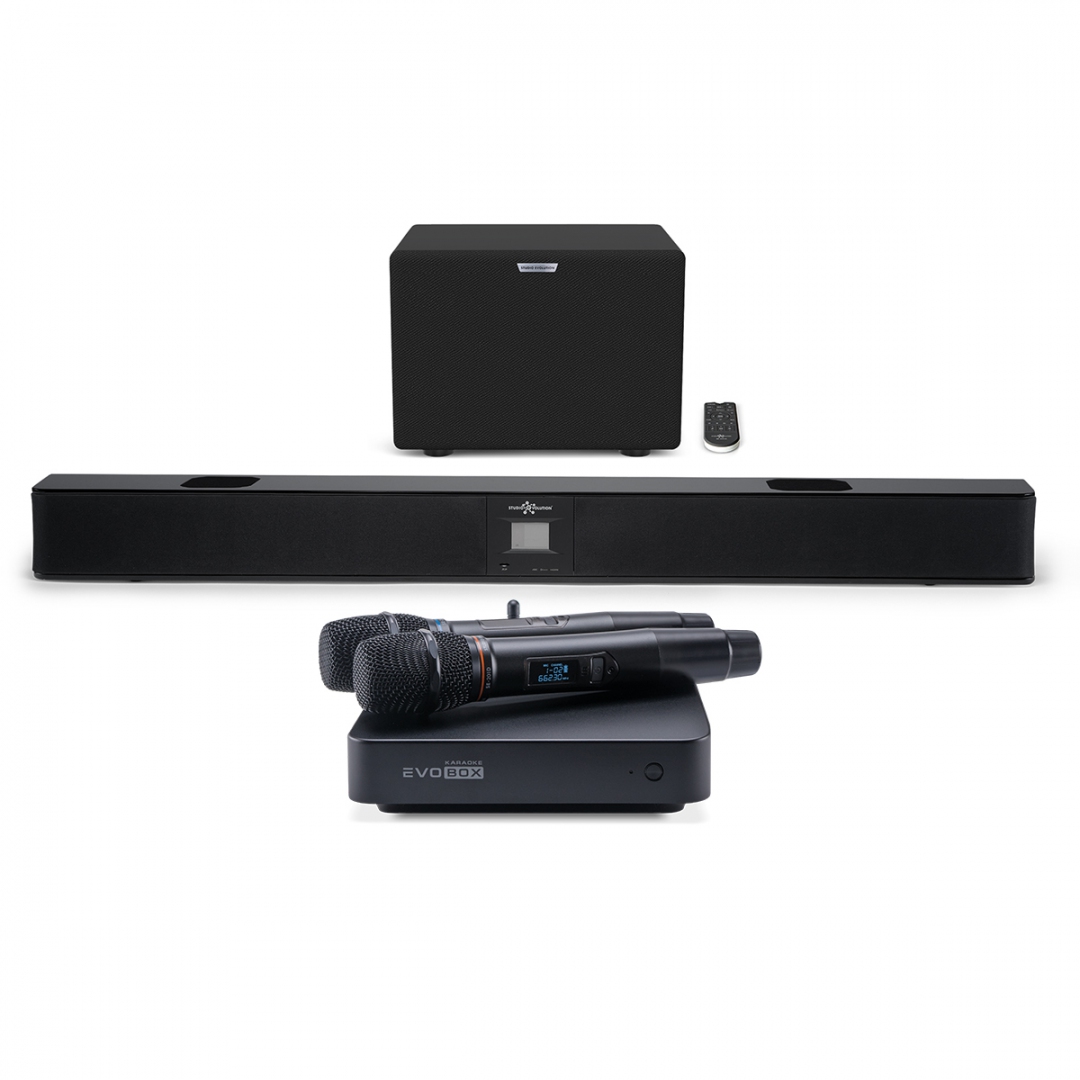 караоке-комплект EVOBOX Plus + EvoSound Bar (саундбар с караоке) в Норильске