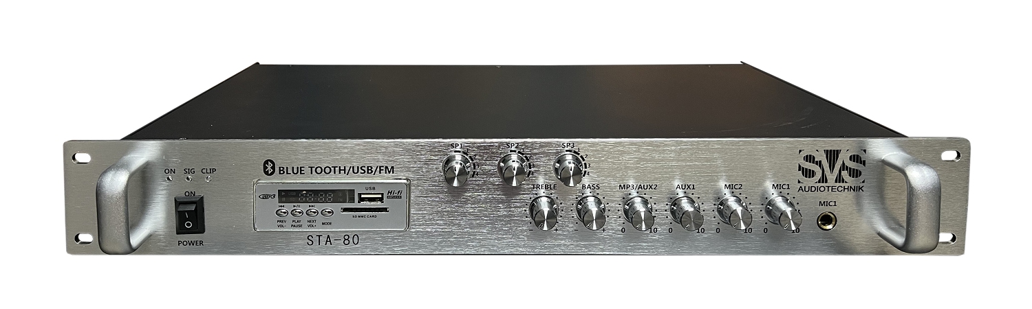 SVS Audiotechnik STA-80 Микшер-усилитель для систем Public Address в Норильске