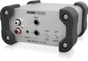 Klark Teknik DI 22P пассивный стерео директ-бокс в Норильске